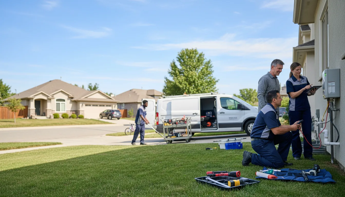 Tankless water heater service in Curryville, MO